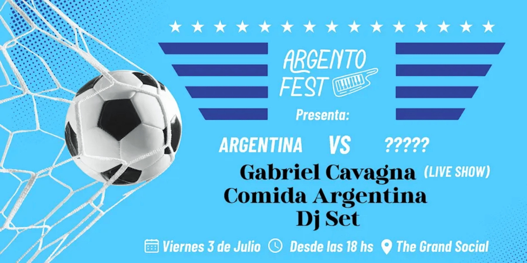 Argentina football match event Dublin city centre