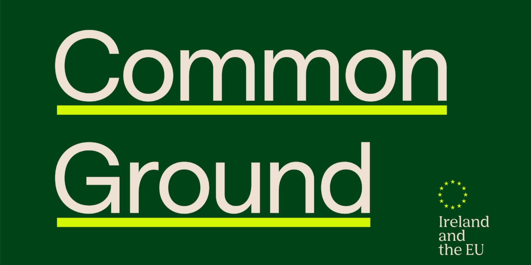 Common Ground live music Dublin city centre
