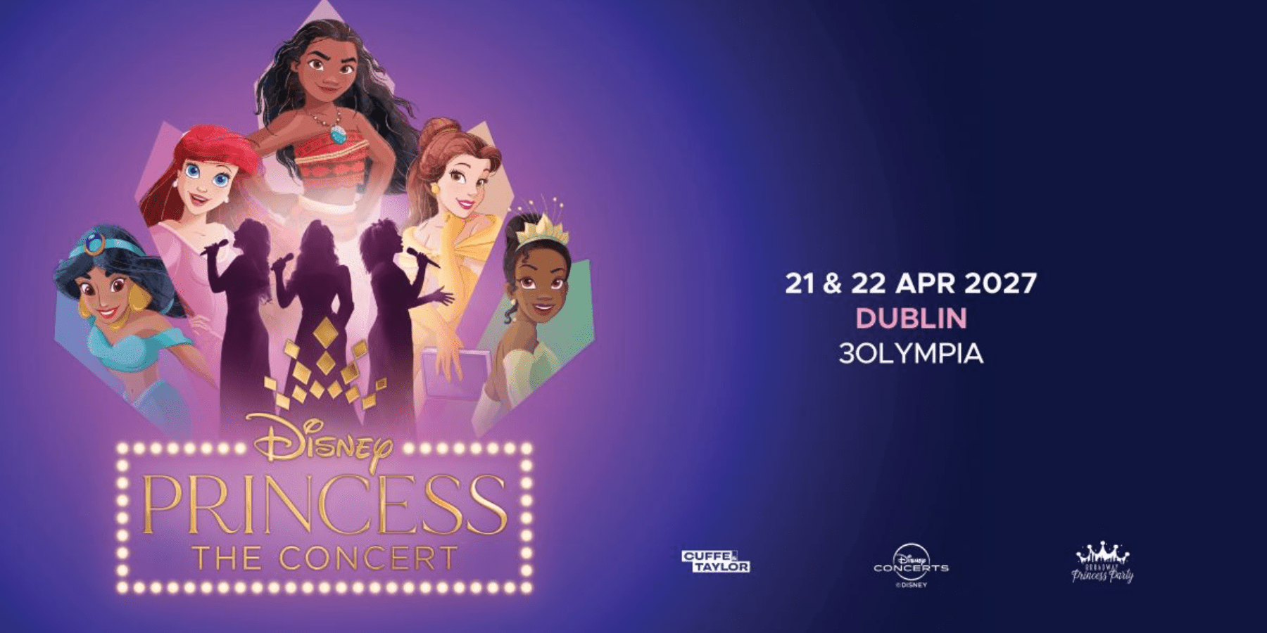 Disney Princess The Concert Dublin city centre