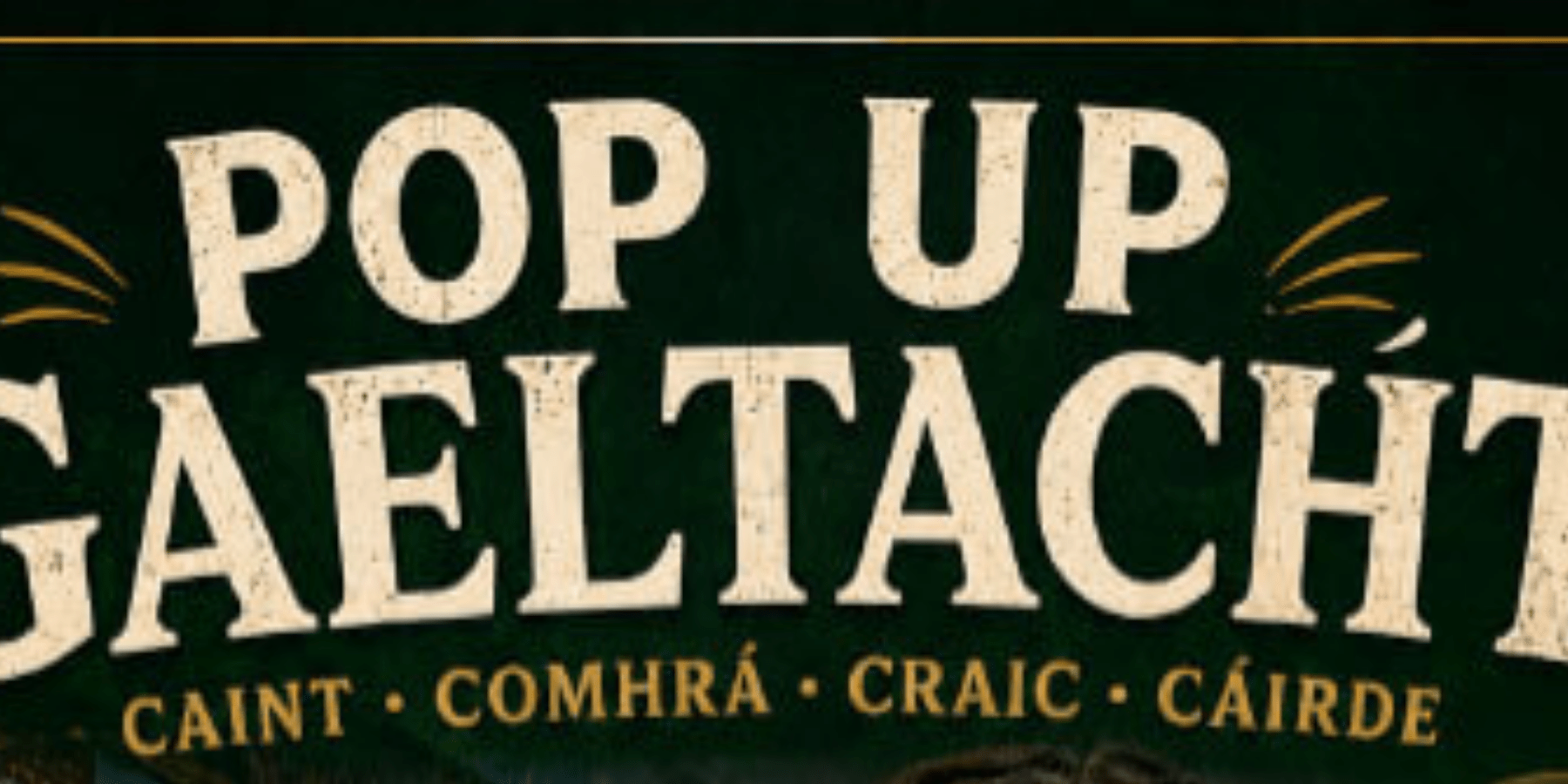 Pop up Gaelteacht in Dublin city centre