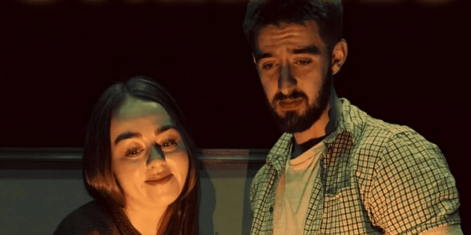 Synapses theatrical performance with two actors Dublin